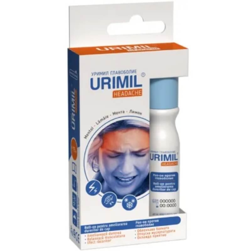 Urimil Headache Roll-On, 15 ml, Naturpharma Urimil Headache Roll-On, 15 ml, Naturpharma