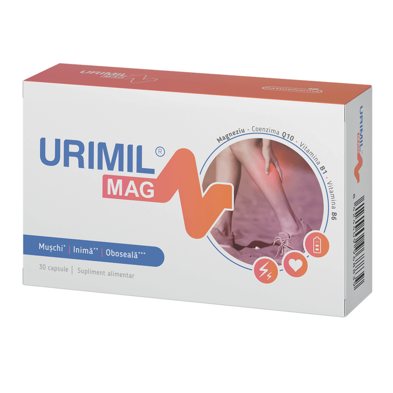 Urimil Mag, 30 capsule, Naturpharma Urimil Mag, 30 capsule, Naturpharma