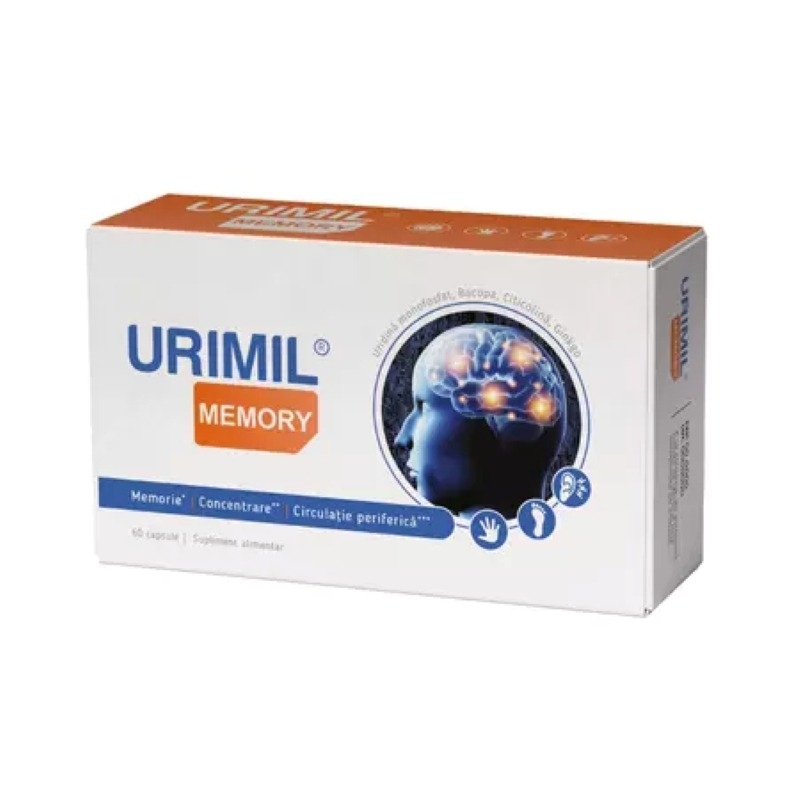 Urimil Memory, 60 capsule, Naturpharma Urimil Memory, 60 capsule, Naturpharma