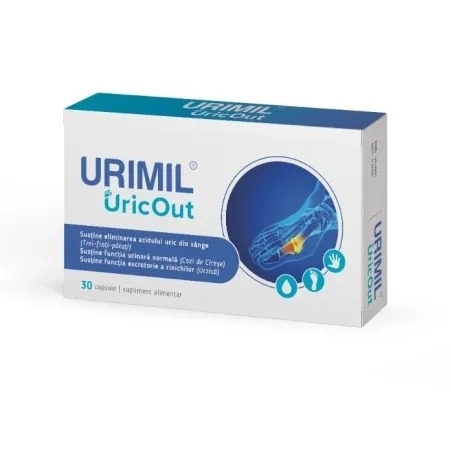 Urimil Uricout, 30 capsule, Naturpharma Urimil Uricout, 30 capsule, Naturpharma