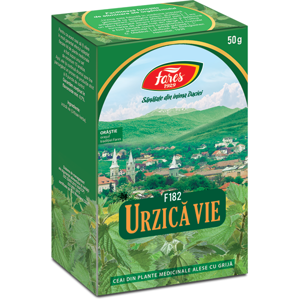 Ceai urzica vie (F182) 50g, Fares Ceai urzica vie (F182) 50g, Fares