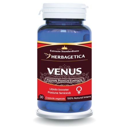 Venus, 30 capsule, Herbagetica Venus, 30 capsule, Herbagetica