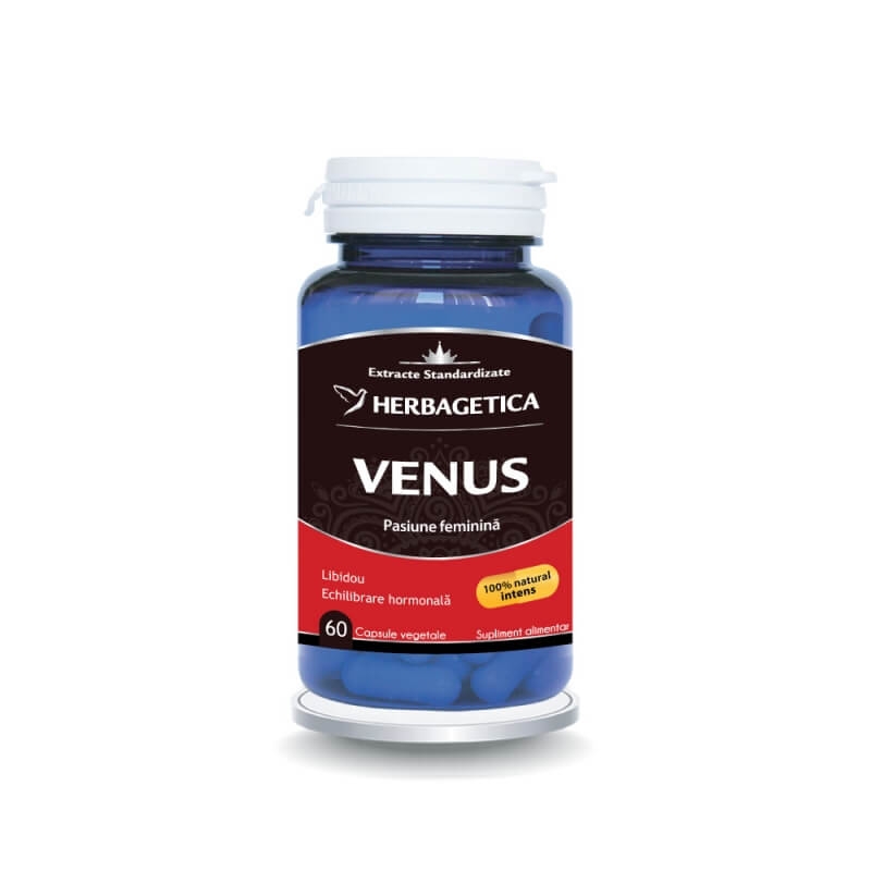 Venus, 60 capsule, Herbagetica Venus, 60 capsule, Herbagetica