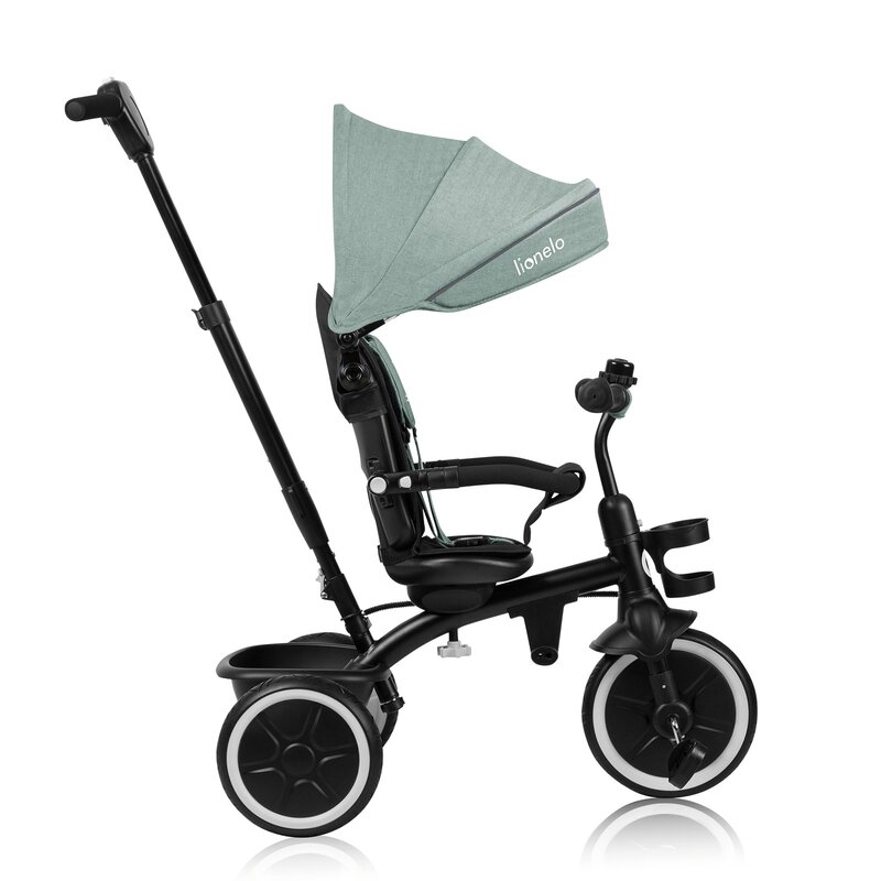 Tricicleta copii, Lionelo, Berry, 2 in 1, Multifunctionala, Suport picioare, Control al directiei, Scaun reversibil, Rotire 360 grade, Functie de roata libera, Utilizare pana la 5 ani, Constructie din otel, Conform cu standardul EN71, Verde Tricicleta copii, Lionelo, Berry, 2 in 1, Multifunctionala, Suport picioare, Control al directiei, Scaun reversibil, Rotire 360 grade, Functie de roata libera, Utilizare pana la 5 ani, Constructie din otel, Conform cu standardul EN71, Verde