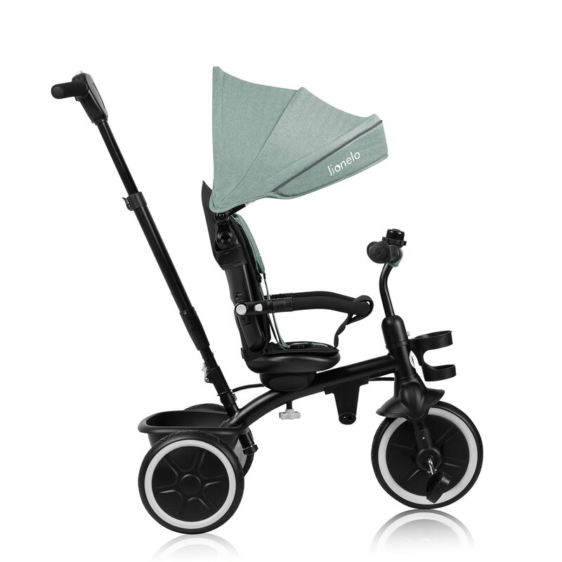 Tricicleta copii, Lionelo, Berry, 2 in 1, Multifunctionala, Suport picioare, Control al directiei, Scaun reversibil, Rotire 360 grade, Functie de roata libera, Utilizare pana la 5 ani, Constructie din otel, Conform cu standardul EN71, Verde Tricicleta copii, Lionelo, Berry, 2 in 1, Multifunctionala, Suport picioare, Control al directiei, Scaun reversibil, Rotire 360 grade, Functie de roata libera, Utilizare pana la 5 ani, Constructie din otel, Conform cu standardul EN71, Verde