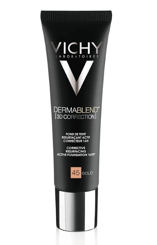 Dermablend 3D Fond de ten corector 45, 30ml, Vichy Dermablend 3D Fond de ten corector 45, 30ml, Vichy