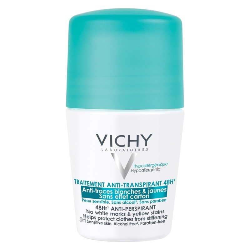 Roll-on tratament antiperspirant anti-urme, 50ml, Vichy Roll-on tratament antiperspirant anti-urme, 50ml, Vichy