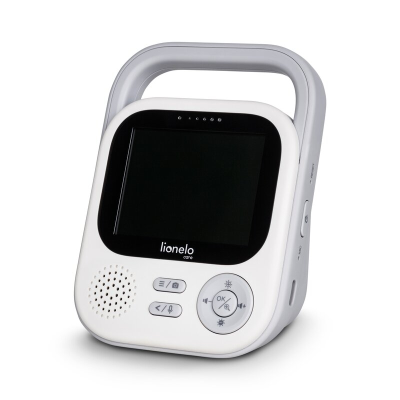 Video monitor, Lionelo, Babyline 3.2, Full HD, Comunicare bidirectionala, 2.8 inch, Cu sunete si mod de noapte, Cu 5 niveluri de detectare a sunetului, Alb Video monitor, Lionelo, Babyline 3.2, Full HD, Comunicare bidirectionala, 2.8 inch, Cu sunete si mod de noapte, Cu 5 niveluri de detectare a sunetului, Alb