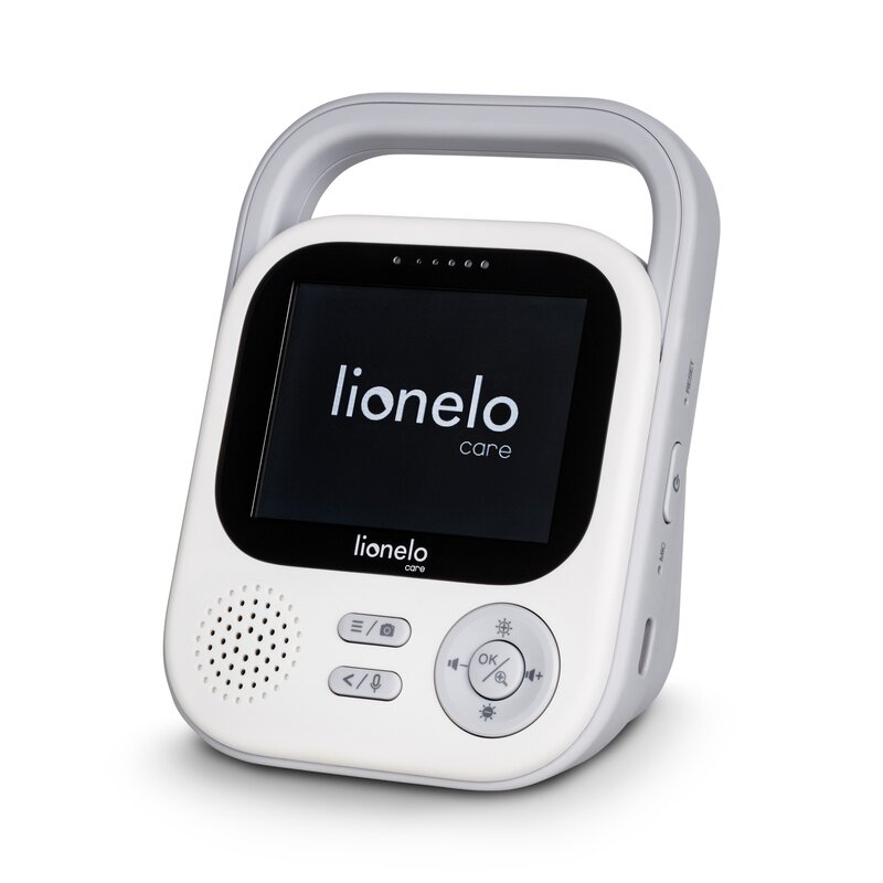 Video monitor, Lionelo, Babyline 3.2, Full HD, Comunicare bidirectionala, 2.8 inch, Cu sunete si mod de noapte, Cu 5 niveluri de detectare a sunetului, Alb Video monitor, Lionelo, Babyline 3.2, Full HD, Comunicare bidirectionala, 2.8 inch, Cu sunete si mod de noapte, Cu 5 niveluri de detectare a sunetului, Alb