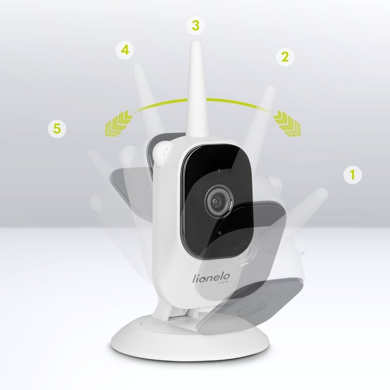 Video monitor, Lionelo, Babyline 3.2, Full HD, Comunicare bidirectionala, 2.8 inch, Cu sunete si mod de noapte, Cu 5 niveluri de detectare a sunetului, Alb Video monitor, Lionelo, Babyline 3.2, Full HD, Comunicare bidirectionala, 2.8 inch, Cu sunete si mod de noapte, Cu 5 niveluri de detectare a sunetului, Alb