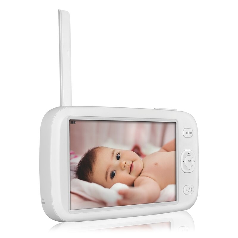 Video monitor, Lionelo, Babyline 9.1, Conexiune prin aplicatia Lionelo Smart, Pana la 8h de functionare, Comunicare bidirectionala, Cu senzor de miscare si sunete Alb Video monitor, Lionelo, Babyline 9.1, Conexiune prin aplicatia Lionelo Smart, Pana la 8h de functionare, Comunicare bidirectionala, Cu senzor de miscare si sunete Alb