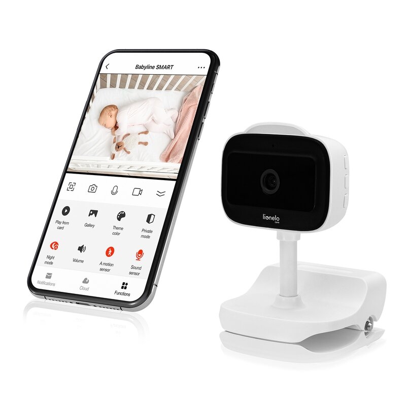Video monitor, Lionelo, Babyline Go, Cu aplicatia dedicata Lionelo Smart, Mod de noapte 8m, Cu functie de iluminare, Pana la 5h functionare wireless, Comunicare bidirectionala, Rotatie 180 grade, Alb Video monitor, Lionelo, Babyline Go, Cu aplicatia dedicata Lionelo Smart, Mod de noapte 8m, Cu functie de iluminare, Pana la 5h functionare wireless, Comunicare bidirectionala, Rotatie 180 grade, Alb