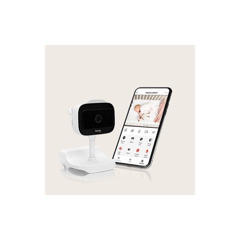 Video monitor, Lionelo, Babyline Go, Cu aplicatia dedicata Lionelo Smart, Mod de noapte 8m, Cu functie de iluminare, Pana la 5h functionare wireless, Comunicare bidirectionala, Rotatie 180 grade, Alb Video monitor, Lionelo, Babyline Go, Cu aplicatia dedicata Lionelo Smart, Mod de noapte 8m, Cu functie de iluminare, Pana la 5h functionare wireless, Comunicare bidirectionala, Rotatie 180 grade, Alb