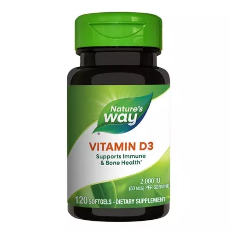 Vitamina D3 2000 UI Nature's Way, 120 capsule, Secom Vitamina D3 2000 UI Nature's Way, 120 capsule, Secom
