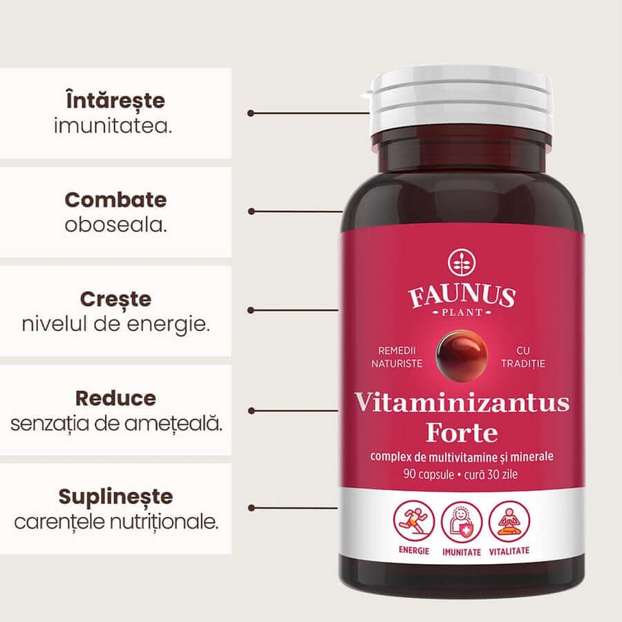 Vitaminizantus Forte, 90 capsule, Faunus Plant Vitaminizantus Forte, 90 capsule, Faunus Plant