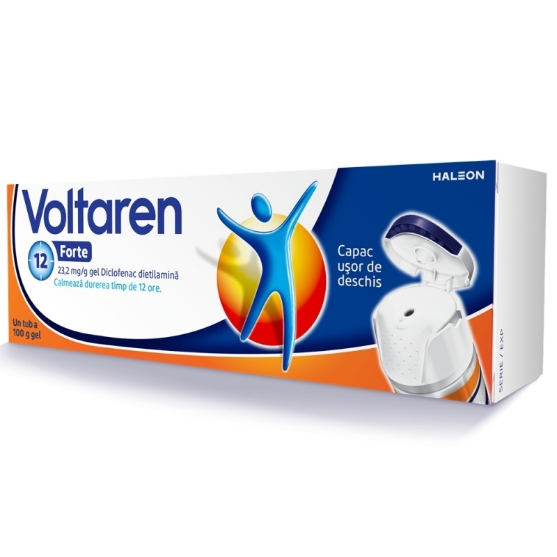 Voltaren Forte gel, 23.2mg/g, 100 g, Haleon