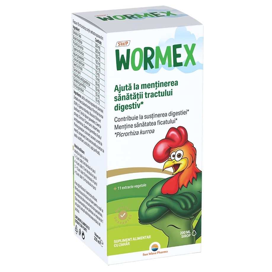 Wormex, 200 ml, Sun Wave Pharma Wormex, 200 ml, Sun Wave Pharma