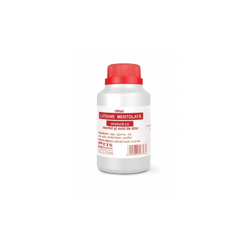 Tis Mentho Tis Lotiune Mentolata X 100ml Tis Mentho Tis Lotiune Mentolata X 100ml