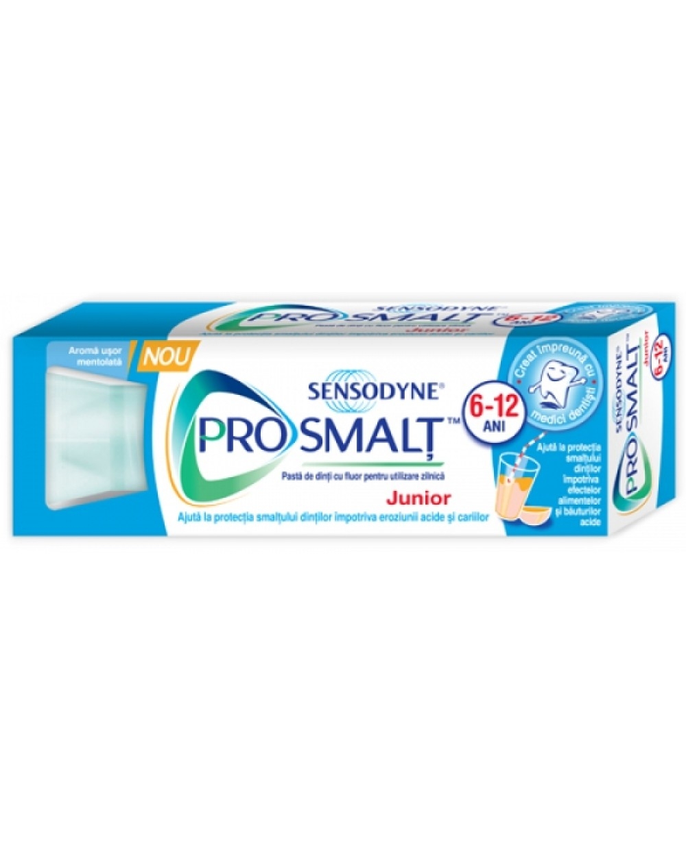 Pasta de dinti Sensodyne Pronamel Junior 6-12 ani, 50 ml, Sensodyne Pasta de dinti Sensodyne Pronamel Junior 6-12 ani, 50 ml, Sensodyne