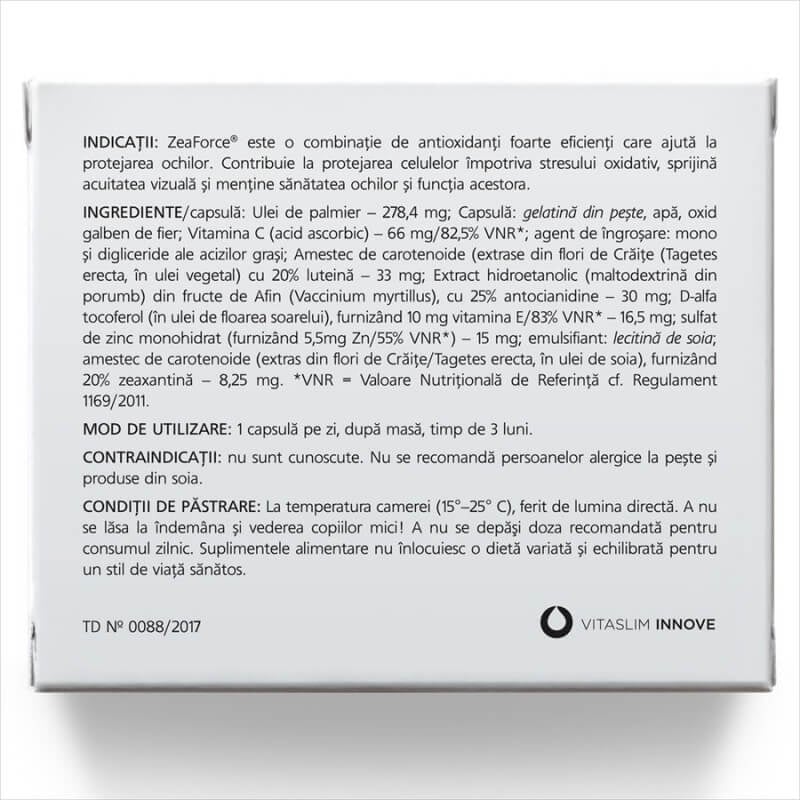 ZeaForce, 30 capsule, Vitaslim ZeaForce, 30 capsule, Vitaslim