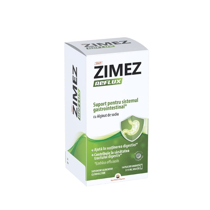 Zimez Reflux, 14 plicuri, Sun Wave Pharma Zimez Reflux, 14 plicuri, Sun Wave Pharma