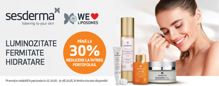 Sesderma promo iulie-august
