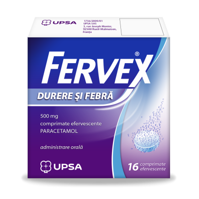 Fervex Durere si febra 500 mg